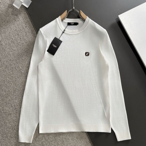 Wholesale Fendi Sweaters Long Sleeved For Men #1260676 $60.00 USD, Wholesale Quality Replica Fendi Sweaters