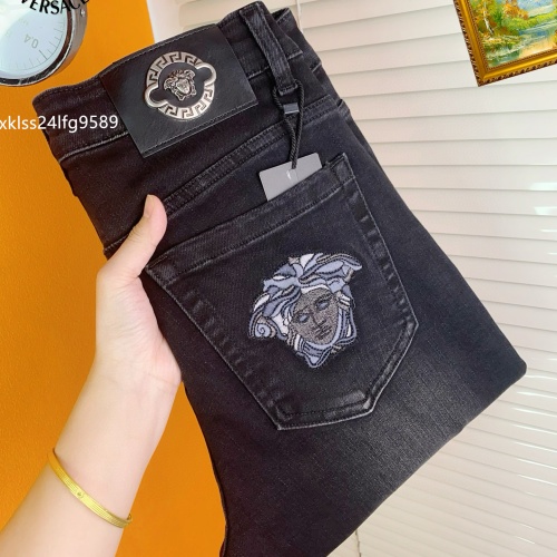 Wholesale Versace Jeans For Men #1260686 $48.00 USD, Wholesale Quality Replica Versace Jeans