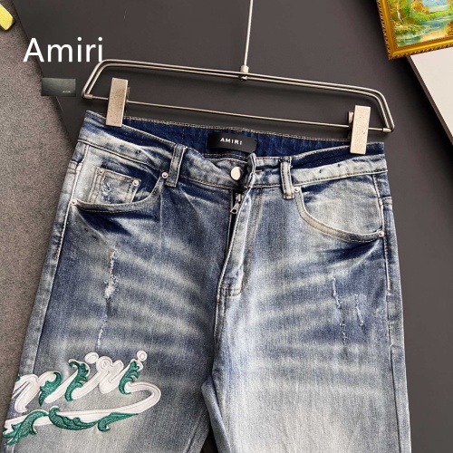 Replica Amiri Jeans For Men #1260693 $48.00 USD for Wholesale