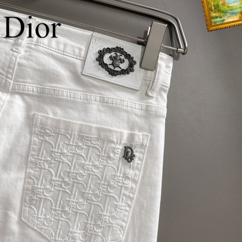 Replica Christian Dior Jeans For Men #1260702 $48.00 USD for Wholesale