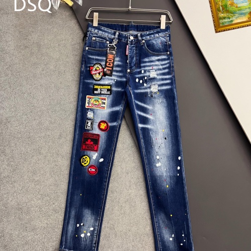 Wholesale Dsquared Jeans For Men #1260706 $48.00 USD, Wholesale Quality Replica Dsquared Jeans