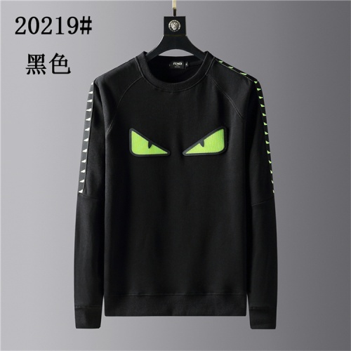 Wholesale Fendi Hoodies Long Sleeved For Men #1260714 $36.00 USD, Wholesale Quality Replica Fendi Hoodies