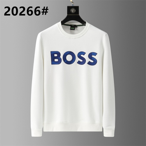 Wholesale Boss Hoodies Long Sleeved For Men #1260718 $36.00 USD, Wholesale Quality Replica Boss Hoodies