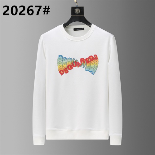 Wholesale Dsquared Hoodies Long Sleeved For Men #1260721 $36.00 USD, Wholesale Quality Replica Dsquared Hoodies