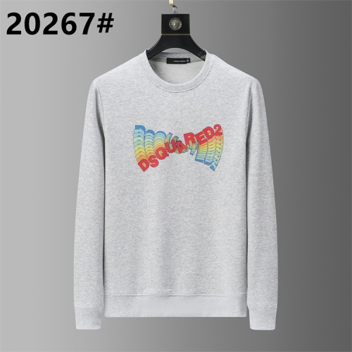 Wholesale Dsquared Hoodies Long Sleeved For Men #1260722 $36.00 USD, Wholesale Quality Replica Dsquared Hoodies