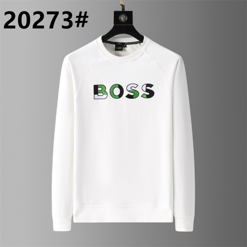 Wholesale Boss Hoodies Long Sleeved For Men #1260728 $36.00 USD, Wholesale Quality Replica Boss Hoodies