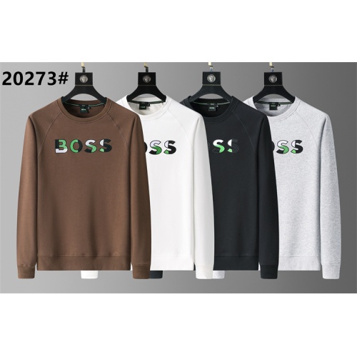 Replica Boss Hoodies Long Sleeved For Men #1260728 $36.00 USD for Wholesale