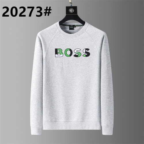 Wholesale Boss Hoodies Long Sleeved For Men #1260729 $36.00 USD, Wholesale Quality Replica Boss Hoodies