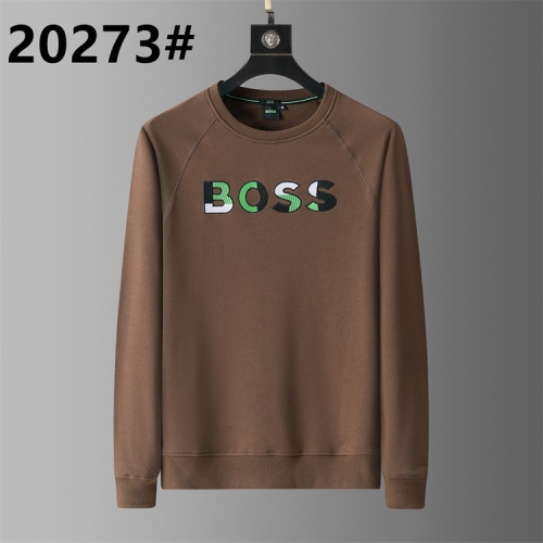 Wholesale Boss Hoodies Long Sleeved For Men #1260730 $36.00 USD, Wholesale Quality Replica Boss Hoodies