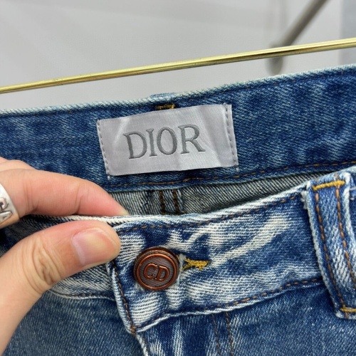 Replica Christian Dior Jeans For Men #1260732 $64.00 USD for Wholesale