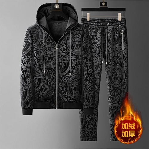 Wholesale Versace Tracksuits Long Sleeved For Men #1260755 $100.00 USD, Wholesale Quality Replica Versace Tracksuits