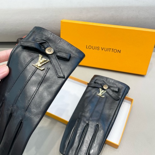 Replica Louis Vuitton LV Gloves For Women #1260776 $48.00 USD for Wholesale