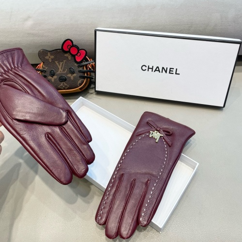 Replica Christian Dior Gloves For Women #1260781 $48.00 USD for Wholesale