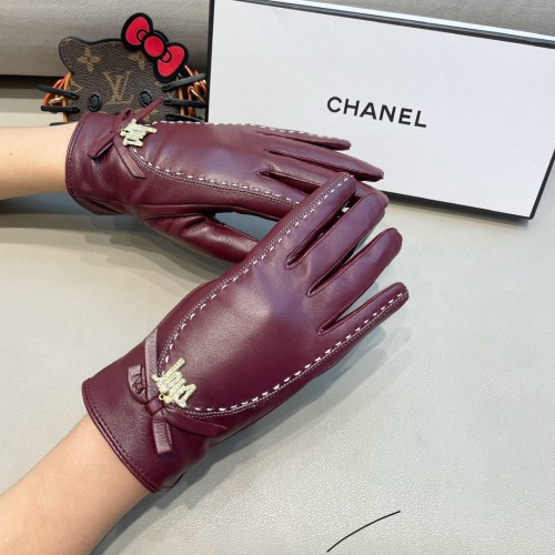 Replica Christian Dior Gloves For Women #1260781 $48.00 USD for Wholesale