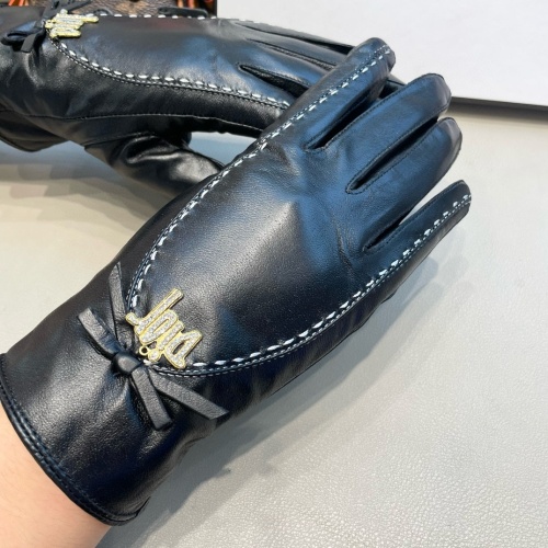 Replica Christian Dior Gloves For Women #1260782 $48.00 USD for Wholesale