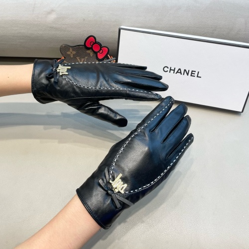 Replica Christian Dior Gloves For Women #1260782 $48.00 USD for Wholesale