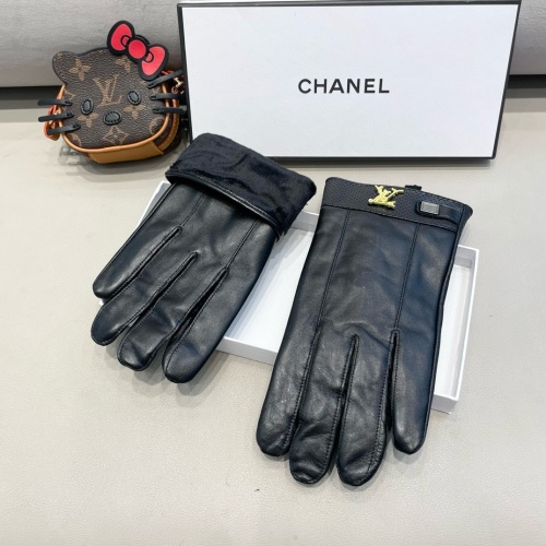 Replica Louis Vuitton LV Gloves For Men #1260784 $52.00 USD for Wholesale