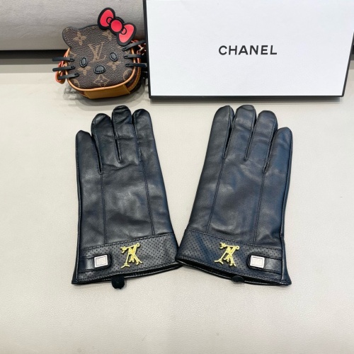 Replica Louis Vuitton LV Gloves For Men #1260784 $52.00 USD for Wholesale