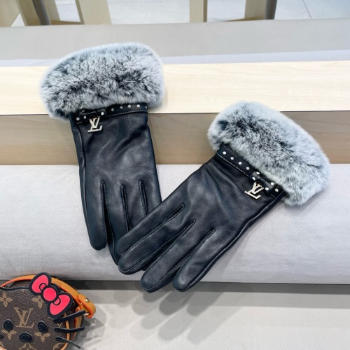 Replica Louis Vuitton LV Gloves For Women #1260788 $52.00 USD for Wholesale