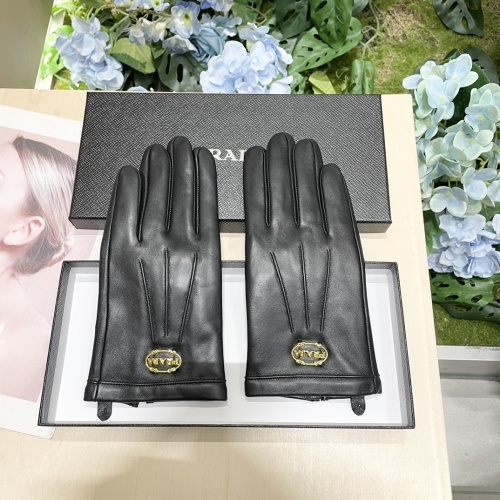 Replica Prada Gloves For Women #1260798 $56.00 USD for Wholesale