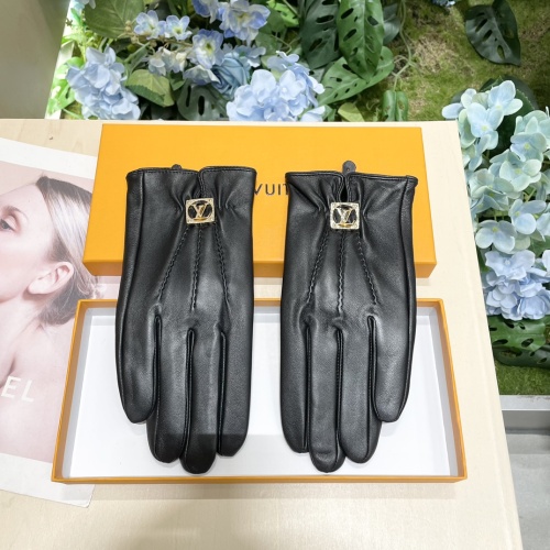 Wholesale Louis Vuitton LV Gloves For Women #1260800 $56.00 USD, Wholesale Quality Replica Louis Vuitton LV Gloves