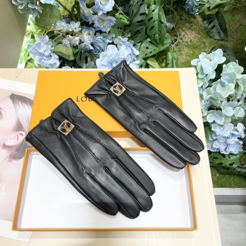 Replica Louis Vuitton LV Gloves For Women #1260800 $56.00 USD for Wholesale