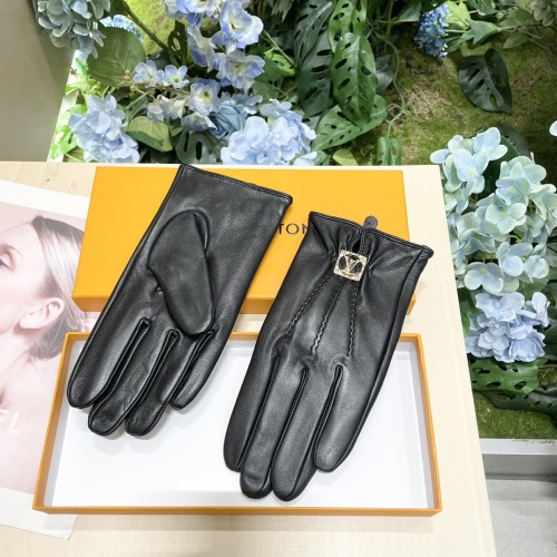 Replica Louis Vuitton LV Gloves For Women #1260800 $56.00 USD for Wholesale