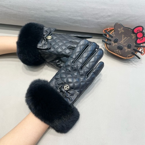 Replica Hermes Gloves For Women #1260801 $52.00 USD for Wholesale