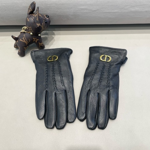 Wholesale Christian Dior Gloves For Men #1260802 $52.00 USD, Wholesale Quality Replica Christian Dior Gloves