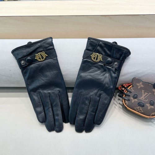 Wholesale Christian Dior Gloves For Men #1260803 $48.00 USD, Wholesale Quality Replica Christian Dior Gloves