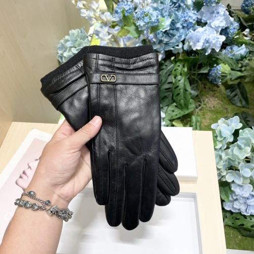 Replica Valentino Gloves For Women #1260804 $52.00 USD for Wholesale