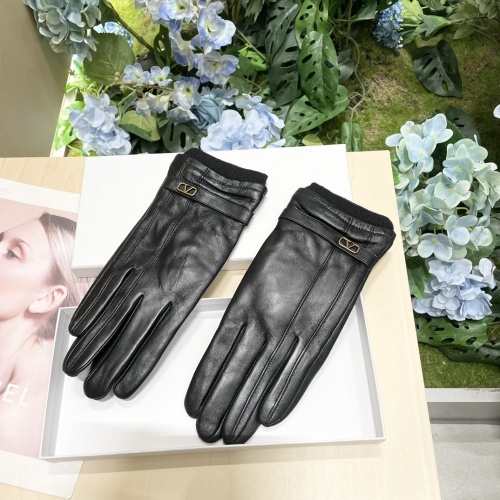 Replica Valentino Gloves For Women #1260804 $52.00 USD for Wholesale