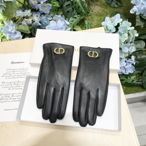 Wholesale Christian Dior Gloves For Women #1260810 $48.00 USD, Wholesale Quality Replica Christian Dior Gloves