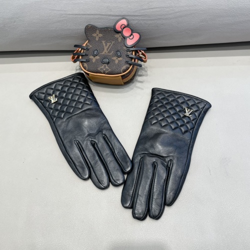 Wholesale Louis Vuitton LV Gloves For Women #1260813 $45.00 USD, Wholesale Quality Replica Louis Vuitton LV Gloves