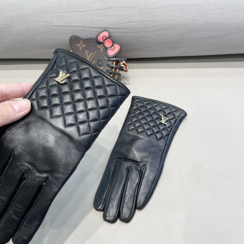 Replica Louis Vuitton LV Gloves For Women #1260813 $45.00 USD for Wholesale