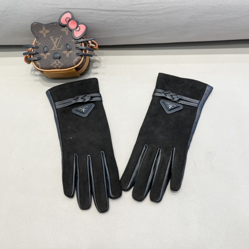 Wholesale Prada Gloves For Women #1260814 $48.00 USD, Wholesale Quality Replica Prada Gloves