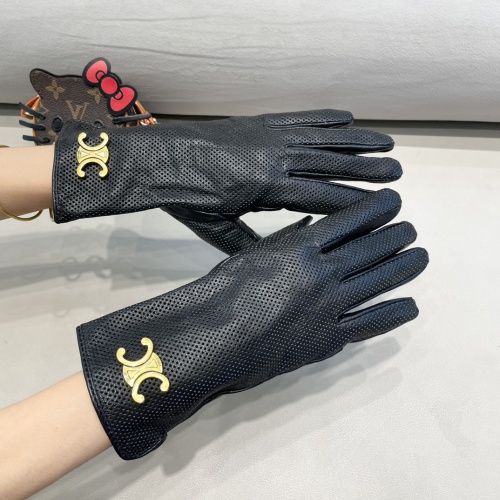 Replica Celine Gloves For Women #1260818 $48.00 USD for Wholesale