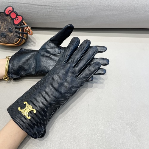 Replica Celine Gloves For Women #1260818 $48.00 USD for Wholesale