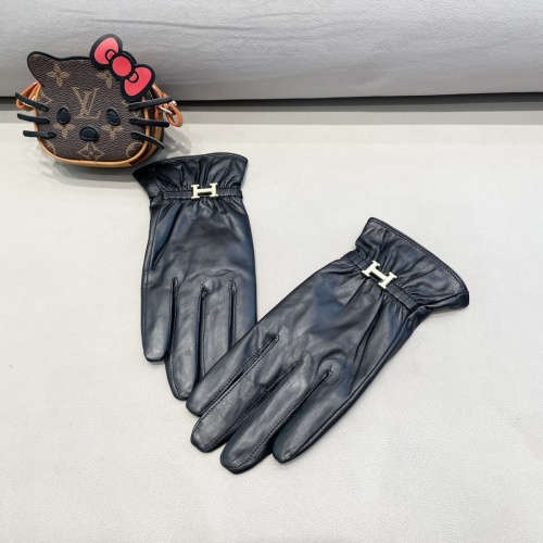 Wholesale Hermes Gloves For Women #1260820 $48.00 USD, Wholesale Quality Replica Hermes Gloves