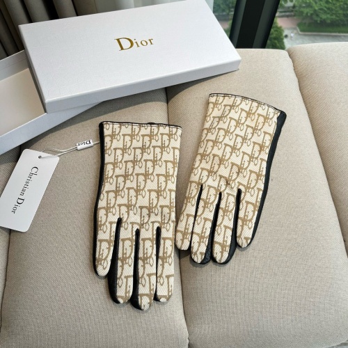 Wholesale Christian Dior Gloves For Women #1260829 $52.00 USD, Wholesale Quality Replica Christian Dior Gloves