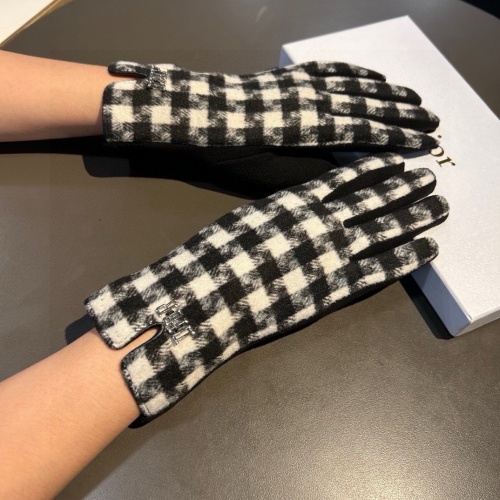 Replica Christian Dior Gloves #1260833 $34.00 USD for Wholesale