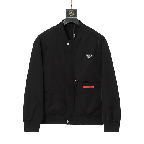 Wholesale Prada Jackets Long Sleeved For Men #1260841 $82.00 USD, Wholesale Quality Replica Prada Jackets