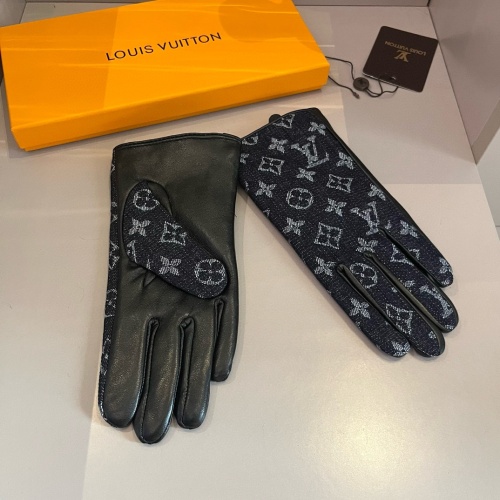 Replica Louis Vuitton LV Gloves For Women #1260844 $52.00 USD for Wholesale