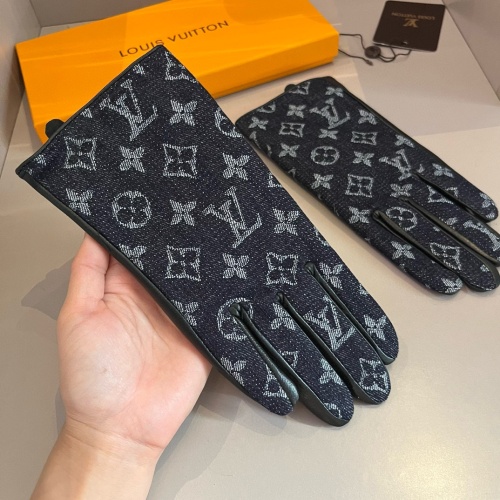 Replica Louis Vuitton LV Gloves For Women #1260844 $52.00 USD for Wholesale