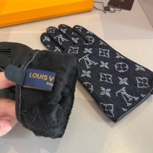 Replica Louis Vuitton LV Gloves For Women #1260844 $52.00 USD for Wholesale