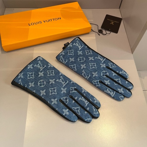 Wholesale Louis Vuitton LV Gloves For Women #1260845 $52.00 USD, Wholesale Quality Replica Louis Vuitton LV Gloves