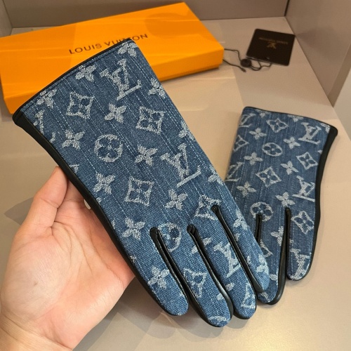 Replica Louis Vuitton LV Gloves For Women #1260845 $52.00 USD for Wholesale