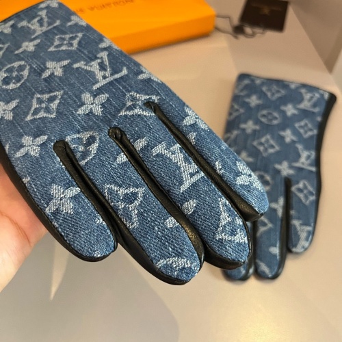 Replica Louis Vuitton LV Gloves For Women #1260845 $52.00 USD for Wholesale