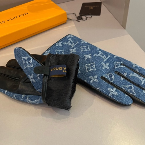 Replica Louis Vuitton LV Gloves For Women #1260845 $52.00 USD for Wholesale