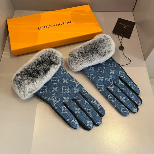 Wholesale Louis Vuitton LV Gloves For Women #1260846 $60.00 USD, Wholesale Quality Replica Louis Vuitton LV Gloves